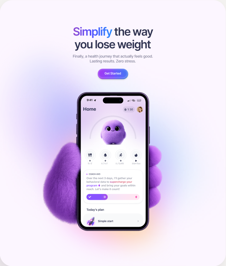 Simplify app home screen with Blinky