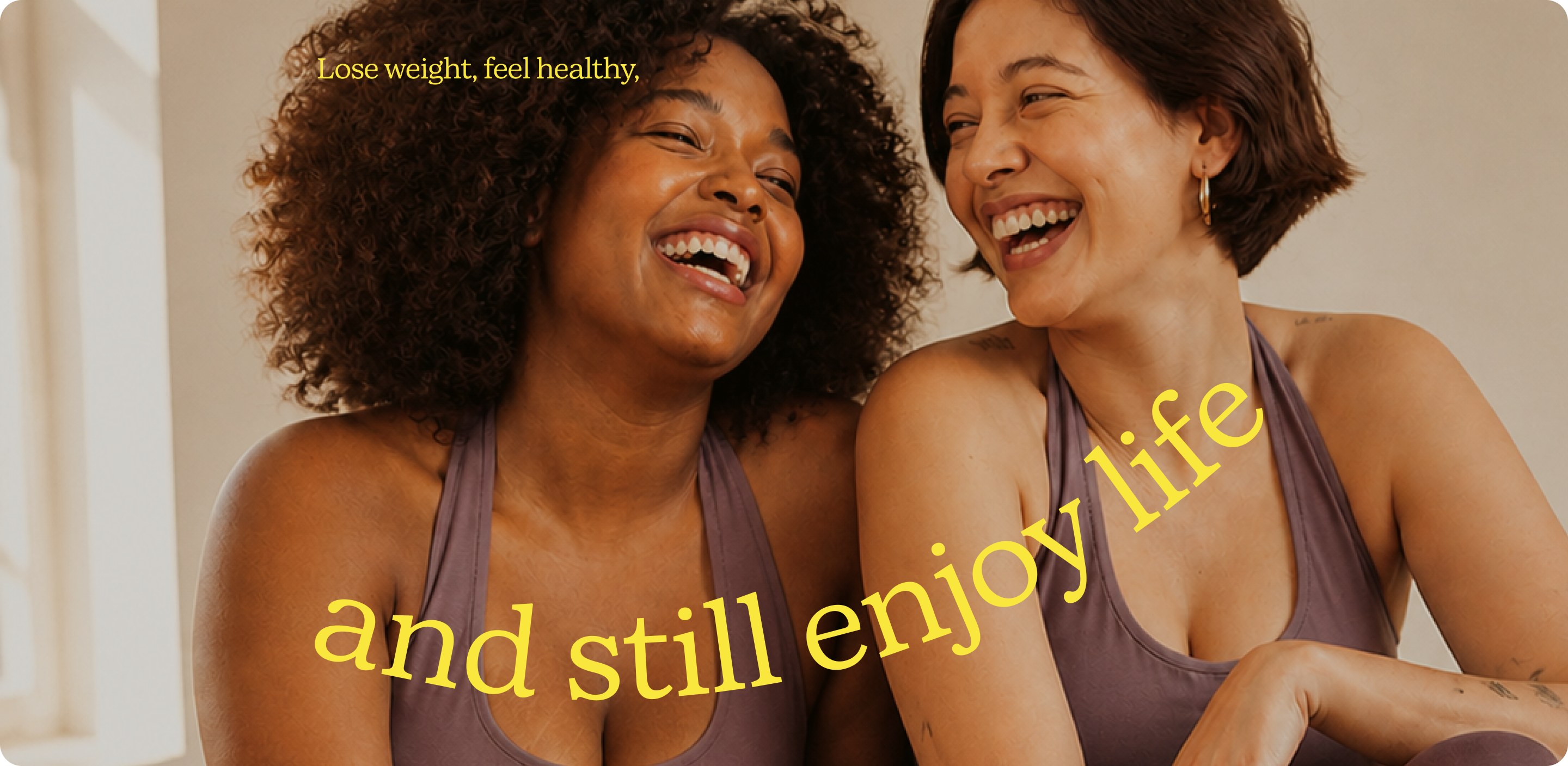 Lose weight, feel healthy — and still enjoy life