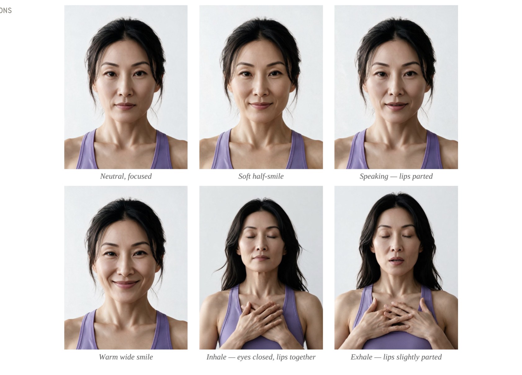 Anna — emotion range grid